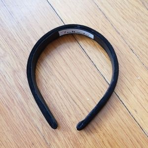 90s Talbots Suede Wide Band Headband